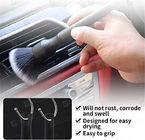 2pcs Super Synthetic Soft Bristle Detailing Brush For Car Interior Screen Cleaning