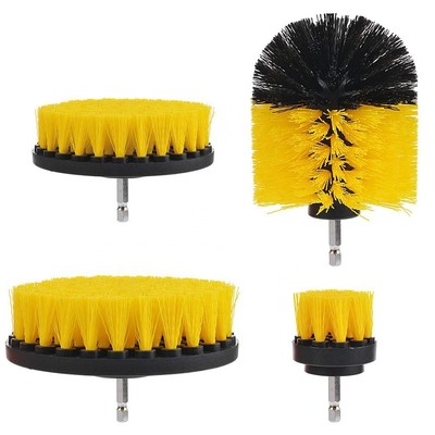 4pcs Nylon PP Drill Cleaning Brush Set Wheel Cleaning Brush